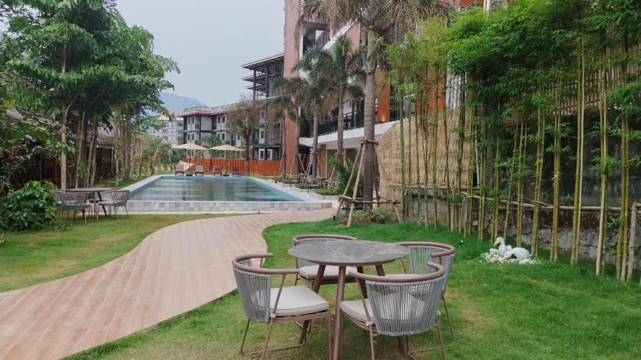 Vang Vieng Bungalows מראה חיצוני תמונה