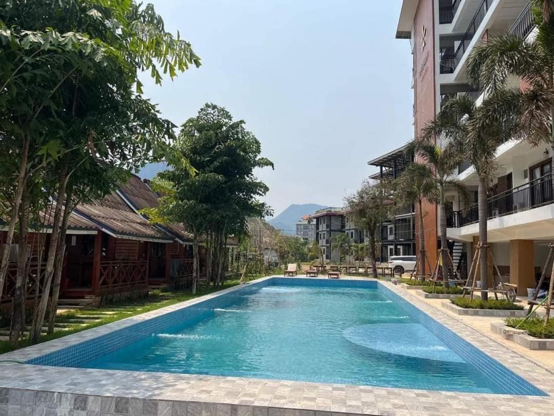 Vang Vieng Bungalows מראה חיצוני תמונה